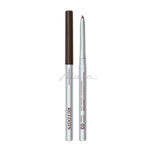 Карандаш для бровей RELOUIS Brow  Wow механический, тон 03, 0.34 г