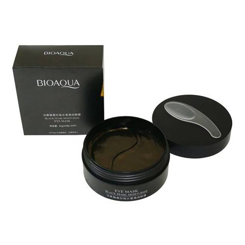 Патчи для кожи вокруг глаз BIOAQUA Black Pearl Crystal, 60 шт, арт. BQY98283
