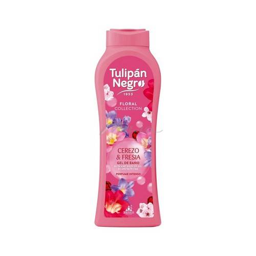 Гель для душа TULIPAN NEGRO Вишня и Фрезия, 650 мл