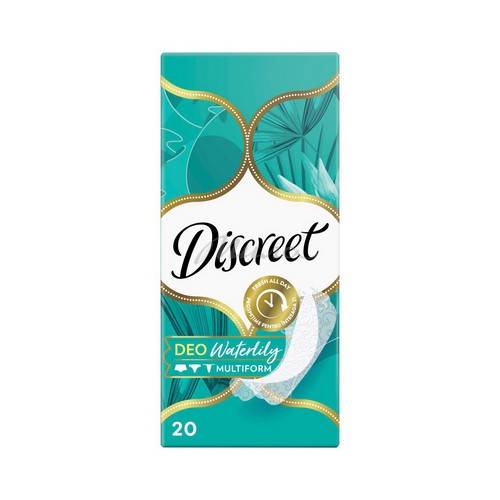 Прокладки ежедн. Discreet Deo Водная лилия 20шт