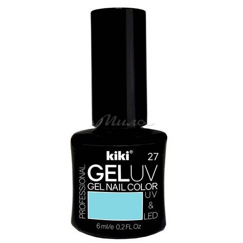 Гель-лак для ногтей KIKI Gel UV/LED, тон 27, 6 мл