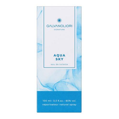 Вода туалетная для мужчин GALVANOLIORI SIGNATURE Aqua Sky, 100 мл #3