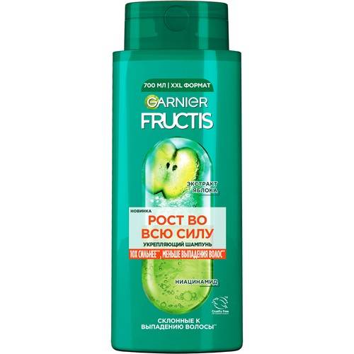 Шампунь укрепляющий GARNIER Fructis Рост во всю Силу, 700 мл
