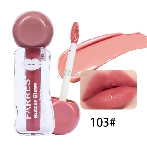 Помада-блеск для губ FARRES Butter Gloss Liquid Lipstick, тон 03