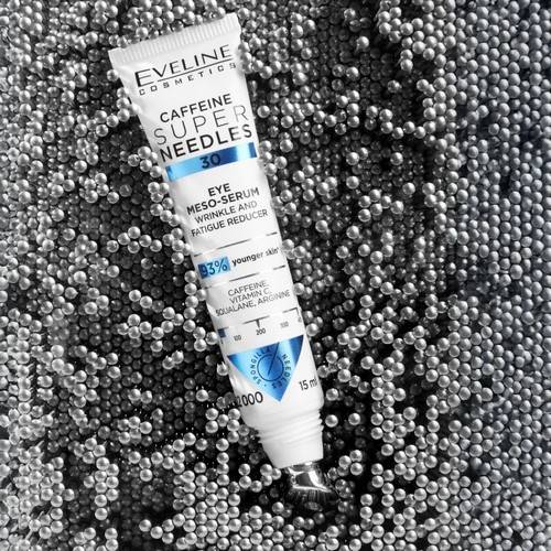 Мезо-сыворотка для области вокруг глаз EVELINE Cosmetics Super Needles Кофеин 30, 15 мл #2