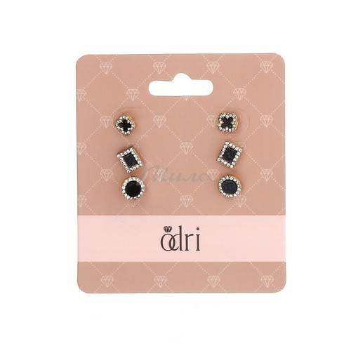 Серьги ODRI, 3 пары, арт. 7012305571