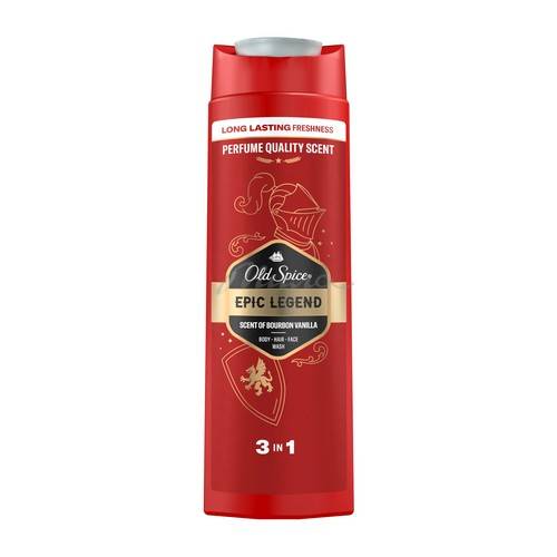 Гель для душа + шампунь OLD SPICE Epic Legend, 400 мл