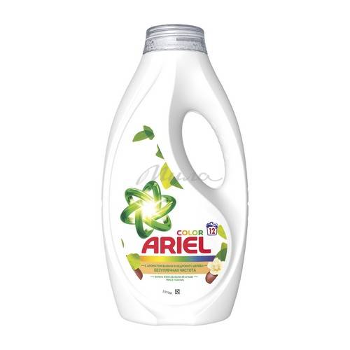 Гель для стирки ARIEL Color с ароматом Ванили и Кедрового дерева, 0.78 л
