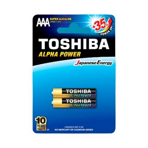 Батарейка TOSHIBA Alkaline LR03 BP-2 Super