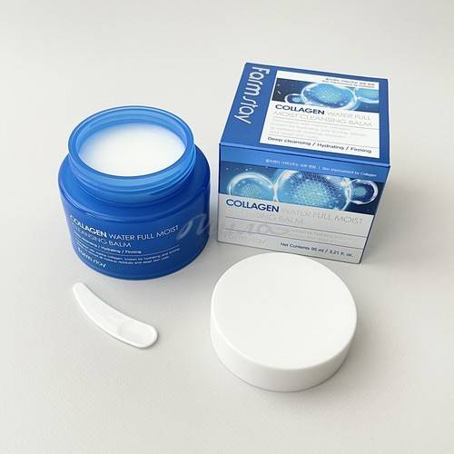 Бальзам гидрофильный для лица FARMSTAY Collagen Water Full Moist Cleansing Balm, 95 мл #5