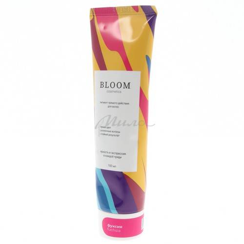 Пигмент прямого действия для волос BLOOM Сosmetics Colorist Bloom без окислителя, тон фуксия, 100 мл #2
