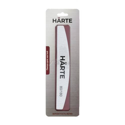 Пилка для ногтей HARTE 80/180 грит, арт. 4259