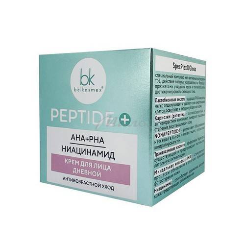 Крем для лица БЕЛКОСМЕКС Peptide+ дневной, 45 г #3
