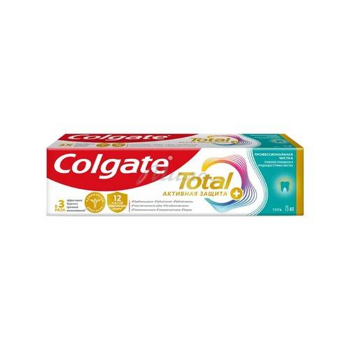 Паста зубная COLGATE Total 12 Профессиональная чистка, 75 мл #3