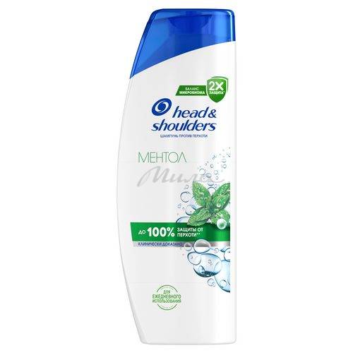 Шампунь против перхоти HEAD & SHOULDERS Ментол, 360 мл