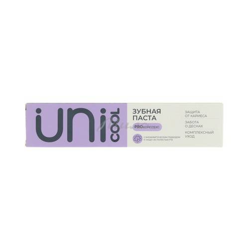 Паста зубная UNICOOL PROкомплекс, 80 г