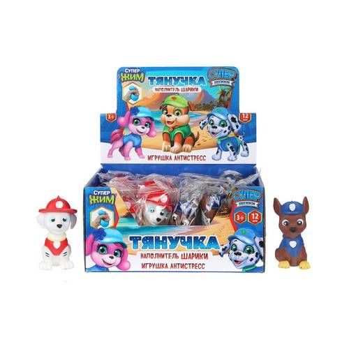 Игрушка антистресс СУПЕР ЖИМ Тянучка Супер щенки, арт. XI-PPD-PB-RU
