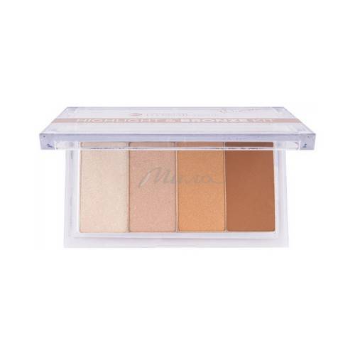Набор хайлайтеров и бронзеров BELL Hypoallergenic highlight & bronze kit гипоаллергенный, тон 01 #2