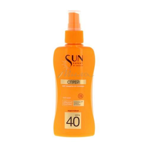 Спрей для защиты от солнца KRASSA Sun Expert, SPF 40+ , 180 мл