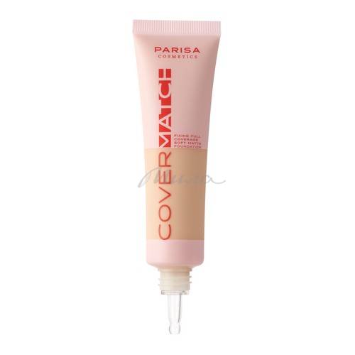 Тональная основа PARISA COSMETICS Cover Match, тон 202, 25 мл #2
