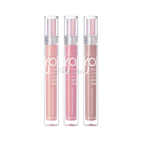 Блеск для губ RELOUIS Y.O.U. Really Goddess Glow ухаживающий, тон 01 Innocent Glow #6