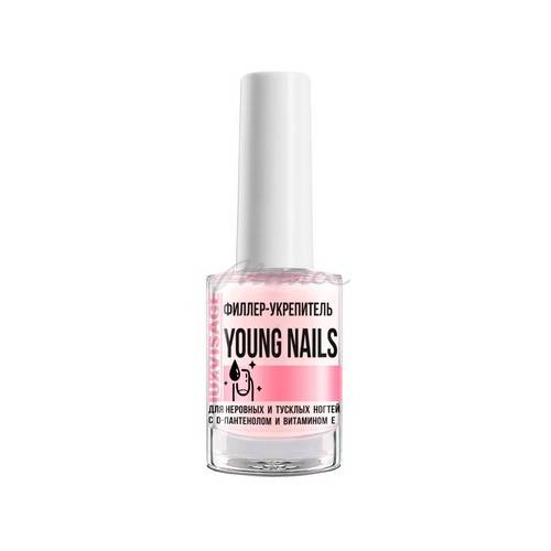 Филлер-укрепитель LUXVISAGE Young Nails с D-пантенолом и витамином Е, 9 г