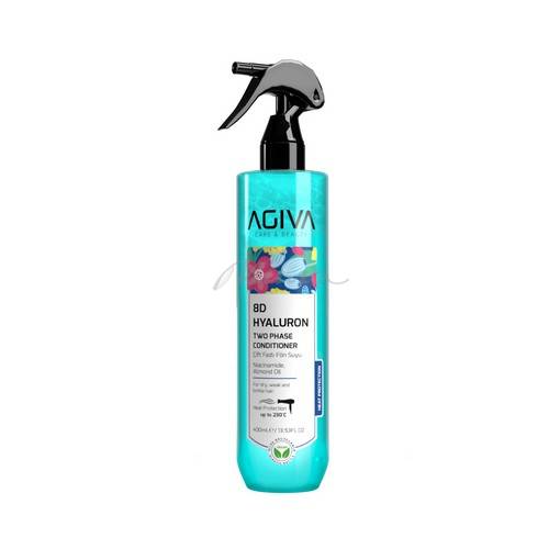 Кондиционер для волос AGIVA 8D Hyoluron Pro Care двухфазный, 400 мл