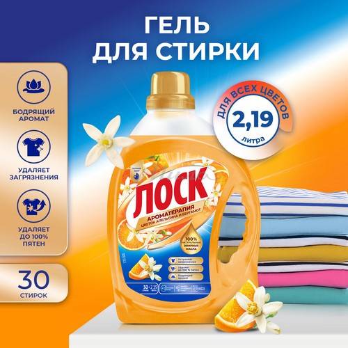 Гель ЛОСК Ароматерапия Цветок Апельсина, 2.19 л #2