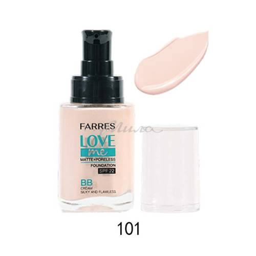 Крем тональный для лица FARRES Love Me, тон 101