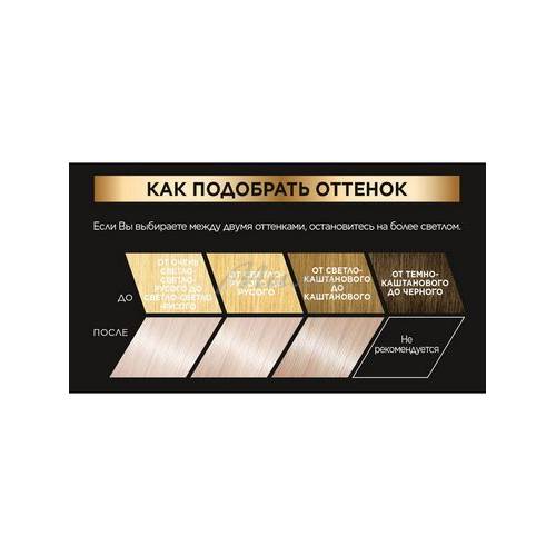 Краска для волос L'OREAL Recital Preference, тон 10.21 Стокгольм Светло-светло-русый перламутровый, 174 мл #13