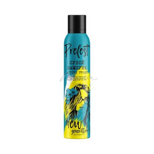 Шампунь сухой для волос ПРЕЛЕСТЬ New Generation Active Fresh, 200 мл