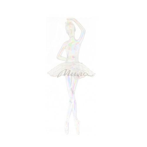 Украшение новогоднее подвесное Балерина, 8 х 9 см, 1 шт, арт. SLWRL-014 #2