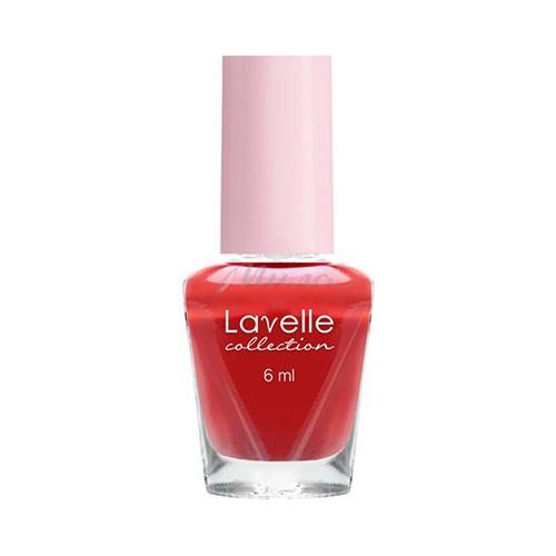 Лак LAVELLE Collection миниколор, тон 72 Алый, 6 мл