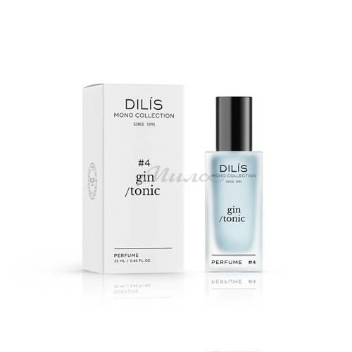 Духи для женщин DILIS Mono Collection Gin Tonic, 25 мл