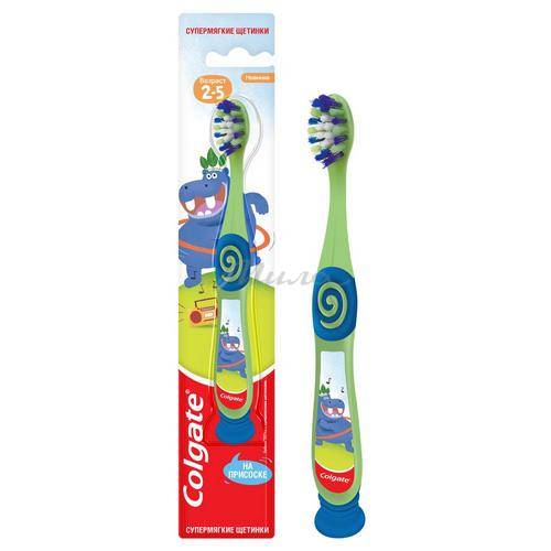 Щетка зубная COLGATE для детей 2-5 лет, мягкая #5