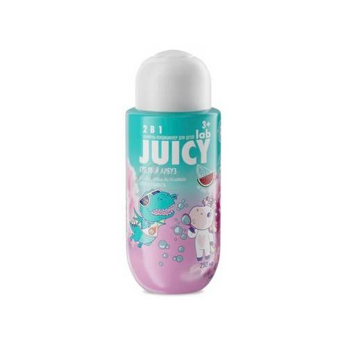 Шампунь-кондиционер детский SPLAT Juicy Lab Арбуз, 250 мл