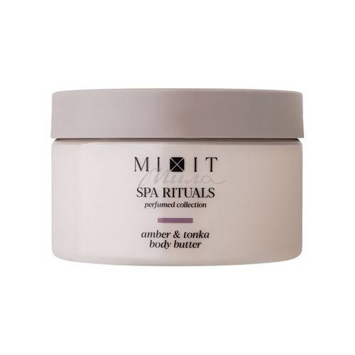 Крем баттер для тела MIXIT с ароматом амбры и бобов тонка, 250 г