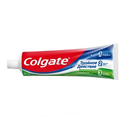 Паста зубная COLGATE Тройное действие Натуральная мята, 150 мл #3