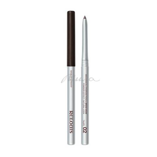 Карандаш для бровей RELOUIS Brow  Wow механический, тон 02, 0.34 г