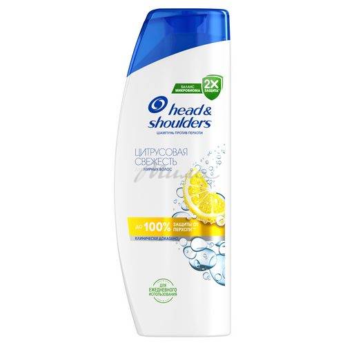 Шампунь против перхоти HEAD & SHOULDERS Цитрусовая свежесть, 360 мл
