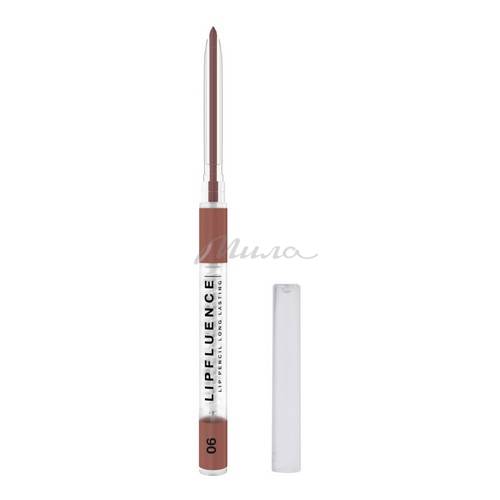 Карандаш для губ INFLUENCE BEAUTY Lipfluence автоматический, тон 06, 0.28 г
