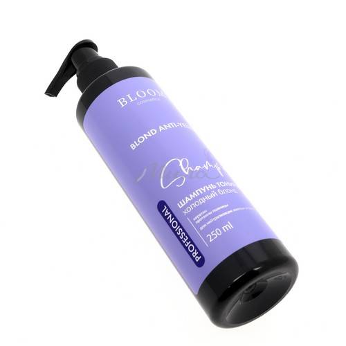 Шампунь BLOOM Cosmetics тонирующий Холодный блонд, 250 мл #5