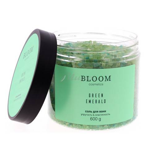 Соль для ванн BLOOM Cosmetics Зеленый Изумруд природная, 600 г #3