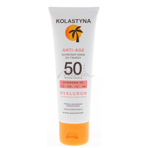 Крем для лица KOLASTYNA ANTI-AGE солнцезащитный SPF 50, 50 мл #2