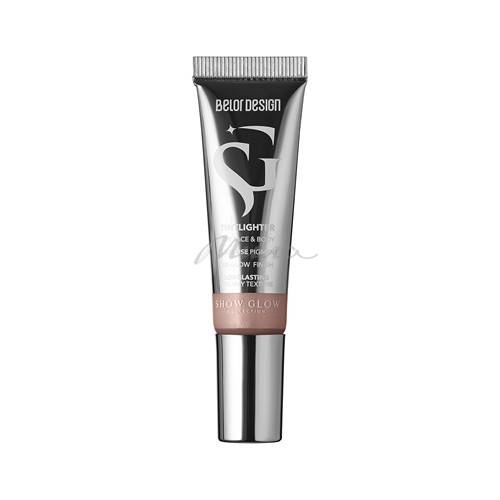 Тинтлайтер для лица и тела BELOR DESIGN Show Glow Carat, 11 г