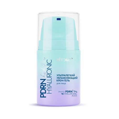 Крем-гель для лица ВИТЭКС PDRN Hyaluronic Hydration Ультралегкий, 45 мл