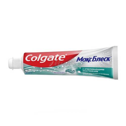 Паста зубная COLGATE Макс Блеск Кристальная мята отбеливающая, 100 мл #3