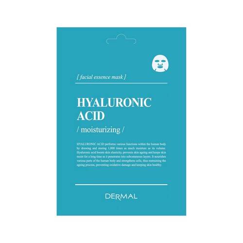Маска для лица DERMAL Hyaluronic Acid увлажняющая, 25 г