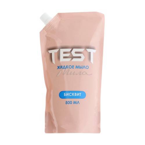 Мыло жидкое TEST Бисквит, 500 мл
