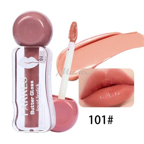 Помада-блеск для губ FARRES Butter Gloss Liquid Lipstick, тон 01